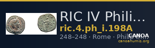 RIC IV Philip I 198A — CANOA