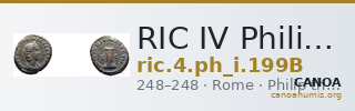 RIC IV Philip I 199B — CANOA