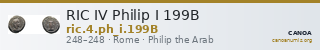 RIC IV Philip I 199B — CANOA