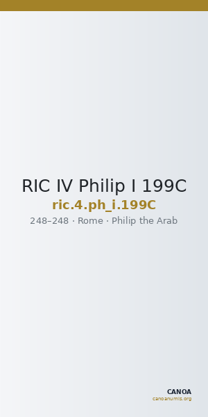 RIC IV Philip I 199C — CANOA