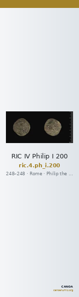 RIC IV Philip I 200 — CANOA