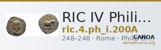 RIC IV Philip I 200A — CANOA