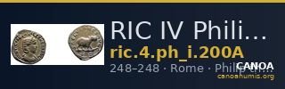 RIC IV Philip I 200A — CANOA