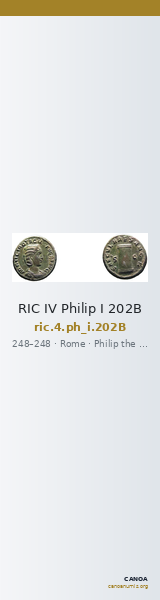 RIC IV Philip I 202B — CANOA