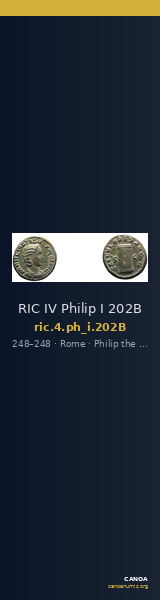 RIC IV Philip I 202B — CANOA