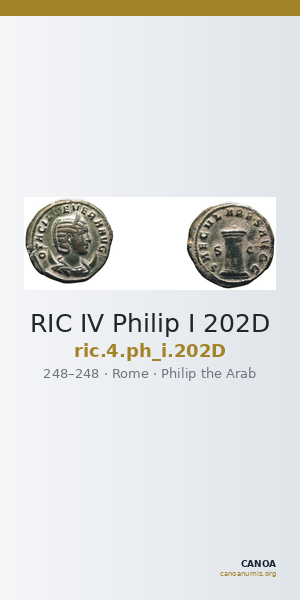 RIC IV Philip I 202D — CANOA