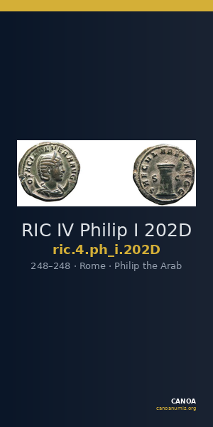 RIC IV Philip I 202D — CANOA