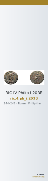 RIC IV Philip I 203B — CANOA