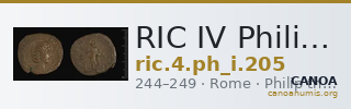 RIC IV Philip I 205 — CANOA