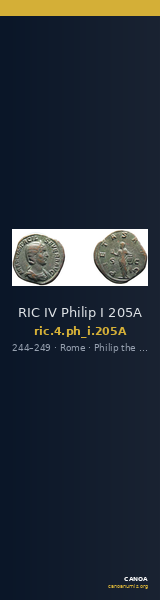 RIC IV Philip I 205A — CANOA