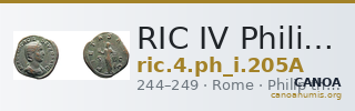 RIC IV Philip I 205A — CANOA