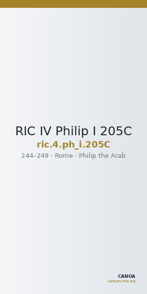RIC IV Philip I 205C — CANOA
