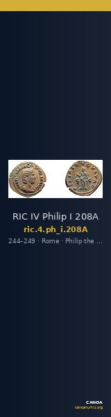 RIC IV Philip I 208A — CANOA