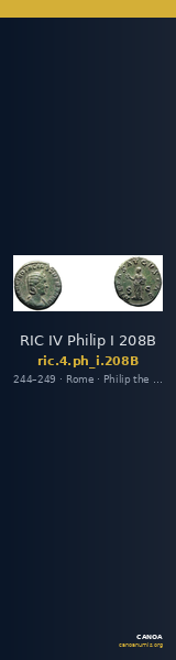 RIC IV Philip I 208B — CANOA