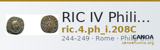 RIC IV Philip I 208C — CANOA