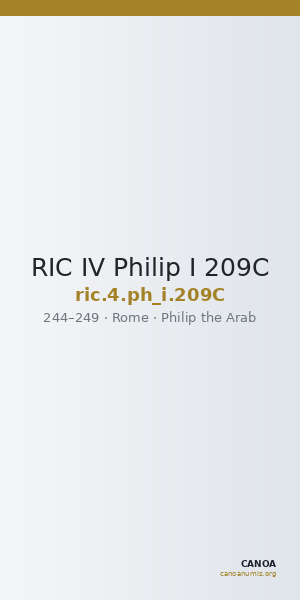 RIC IV Philip I 209C — CANOA