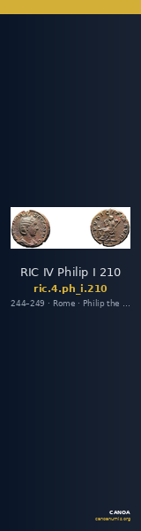 RIC IV Philip I 210 — CANOA