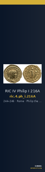 RIC IV Philip I 216A — CANOA