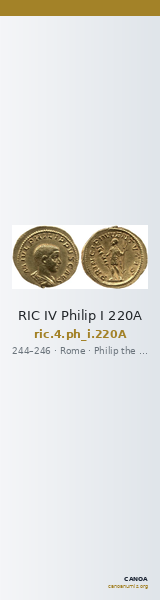 RIC IV Philip I 220A — CANOA