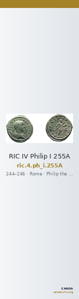 RIC IV Philip I 255A — CANOA