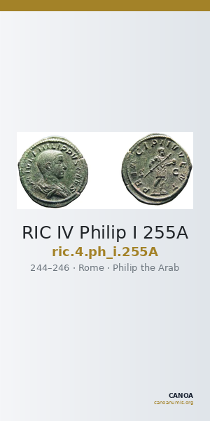 RIC IV Philip I 255A — CANOA