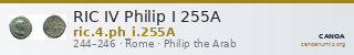 RIC IV Philip I 255A — CANOA