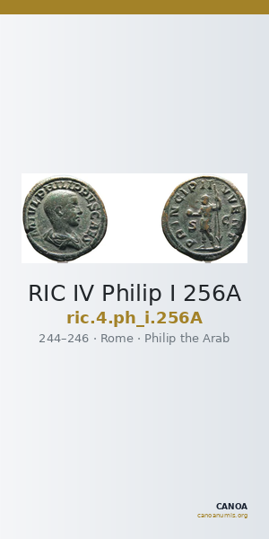 RIC IV Philip I 256A — CANOA