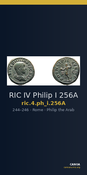 RIC IV Philip I 256A — CANOA