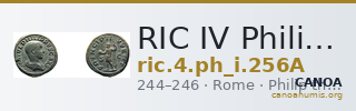 RIC IV Philip I 256A — CANOA