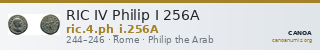 RIC IV Philip I 256A — CANOA