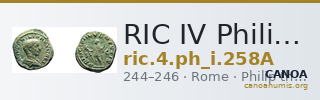 RIC IV Philip I 258A — CANOA