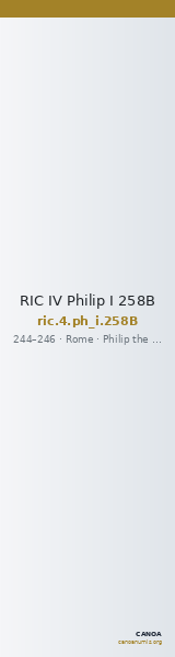 RIC IV Philip I 258B — CANOA