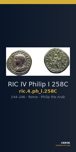 RIC IV Philip I 258C — CANOA