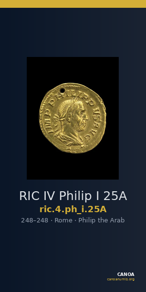 RIC IV Philip I 25A — CANOA