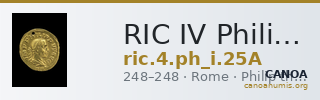 RIC IV Philip I 25A — CANOA