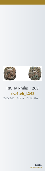 RIC IV Philip I 263 — CANOA