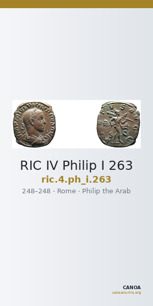 RIC IV Philip I 263 — CANOA