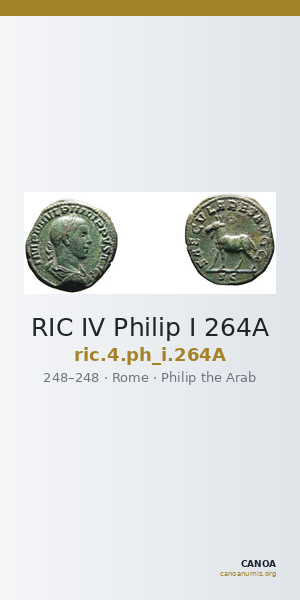 RIC IV Philip I 264A — CANOA