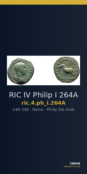 RIC IV Philip I 264A — CANOA