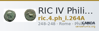 RIC IV Philip I 264A — CANOA