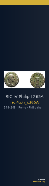 RIC IV Philip I 265A — CANOA