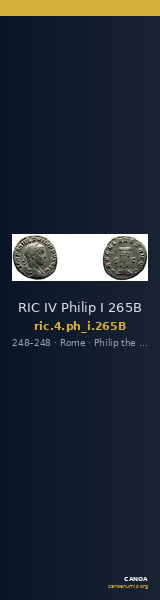 RIC IV Philip I 265B — CANOA