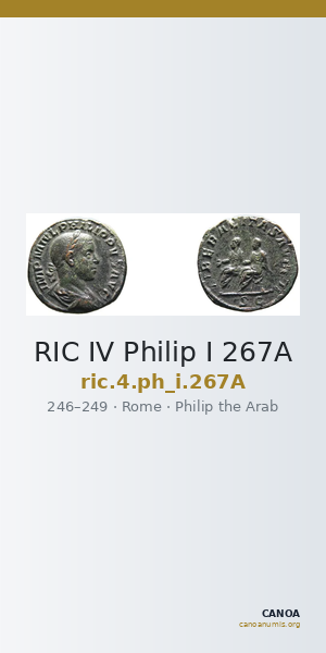 RIC IV Philip I 267A — CANOA