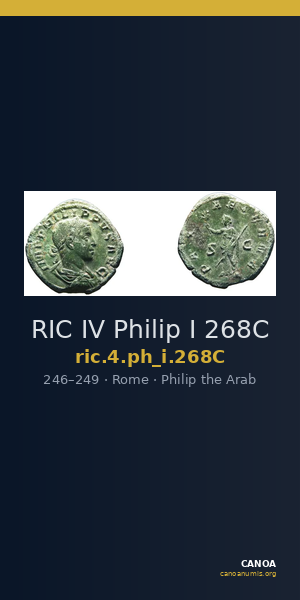 RIC IV Philip I 268C — CANOA