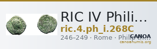 RIC IV Philip I 268C — CANOA
