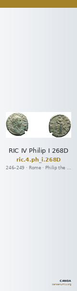 RIC IV Philip I 268D — CANOA