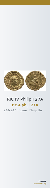 RIC IV Philip I 27A — CANOA