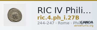 RIC IV Philip I 27B — CANOA