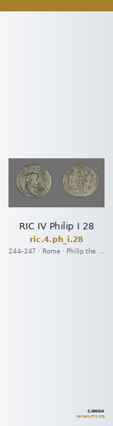 RIC IV Philip I 28 — CANOA