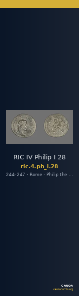 RIC IV Philip I 28 — CANOA